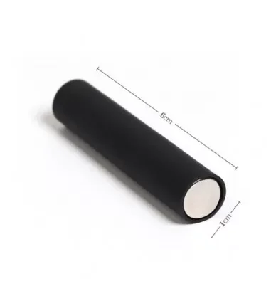 Power cat eye magnet black long (6cm)