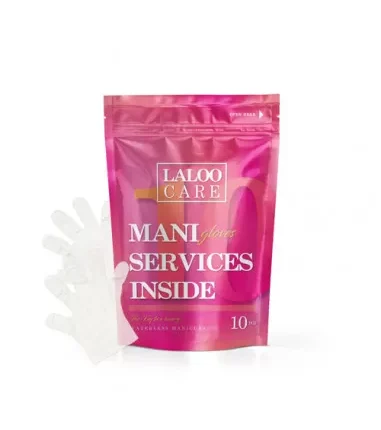 LalooCare Γάντια Manicure Kit 10τμχ.