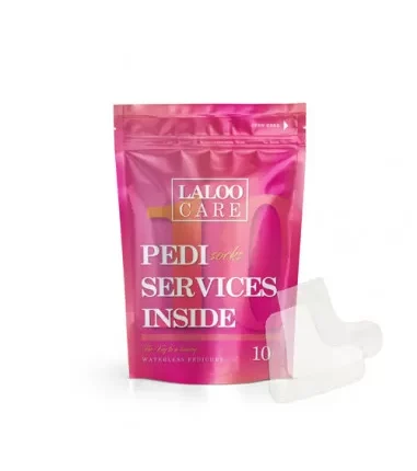 LalooCare Κάλτσες Pedicure Kit 10τμχ.