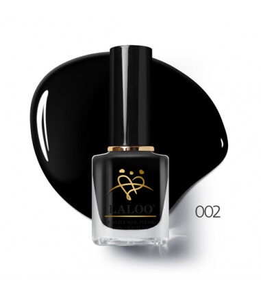 Laloo Nail Polish 002 Ebony 13ml